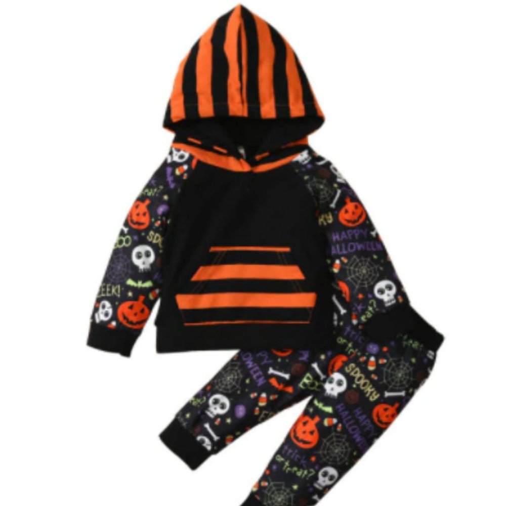 NEW Boy's Hooded Halloween Outfit